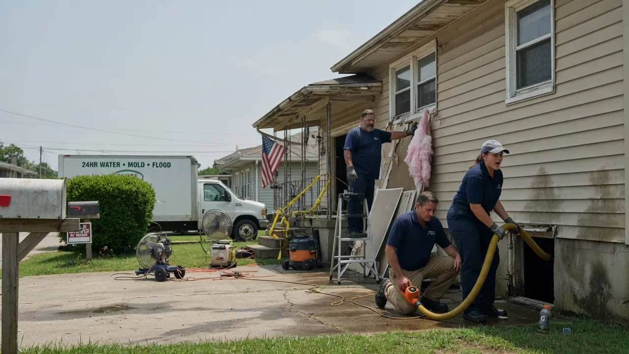 Water Damage Repair in Krotz Springs, LA near me